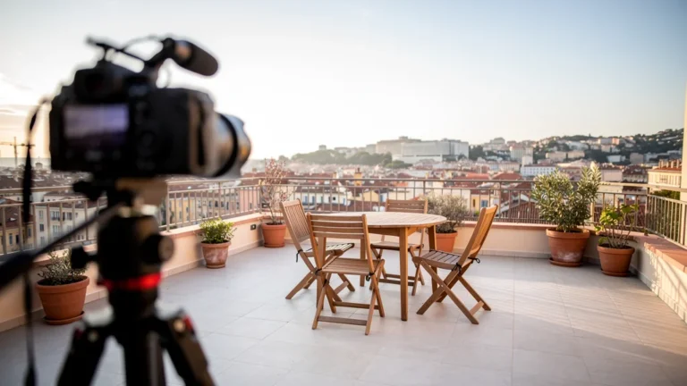J’ai comparé deux façons de photographier une terrasse d’angle pour une annonce
