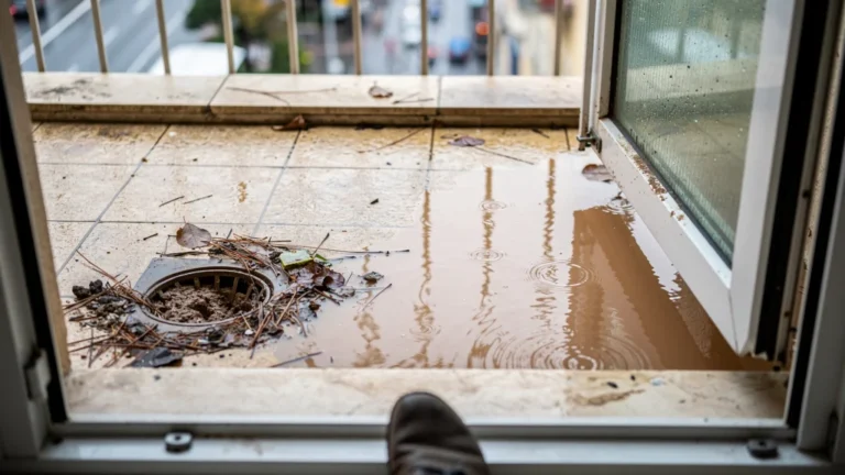 Mon retour sur la pluie de novembre qui a révélé un souci d’évacuation chez moi