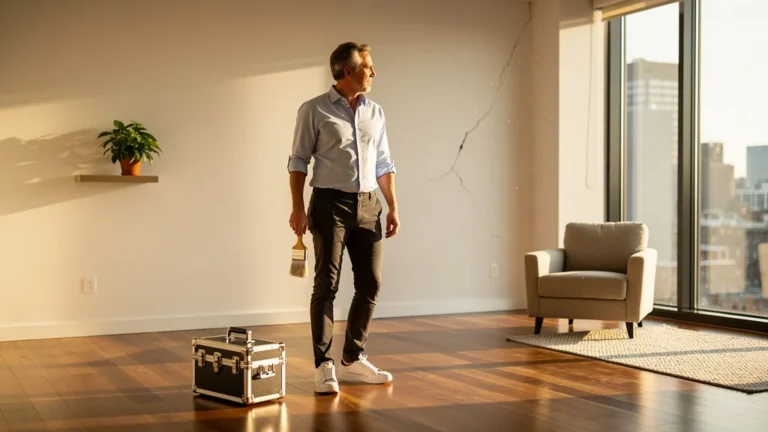 Appartement rénové après achat d’un bien décoté avec défaut facile à corriger, satisfaction du propriétaire