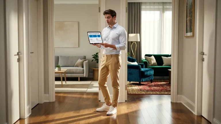 Comparer deux expositions sur un même palier révélant un écart de prix immobilier réel